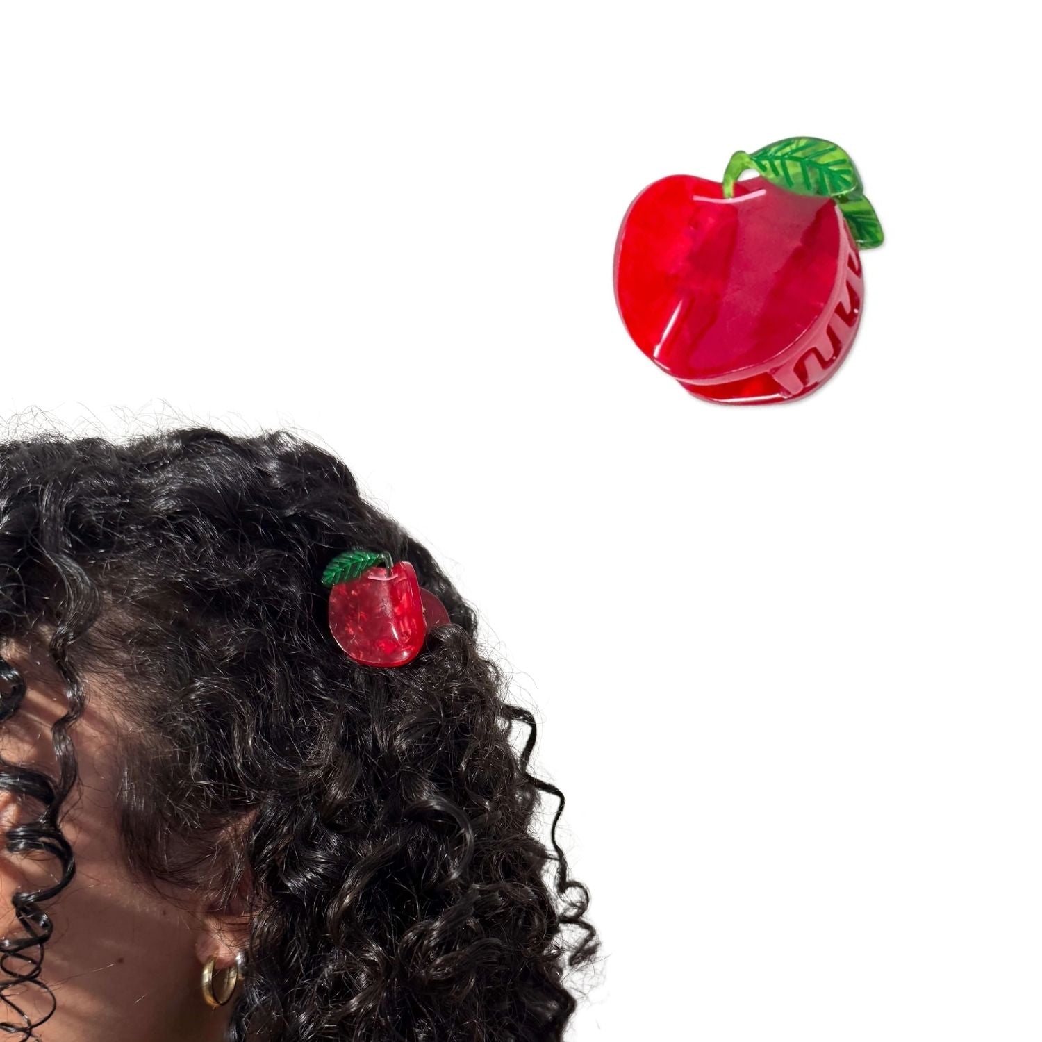 Apple Hair Clip - MINI