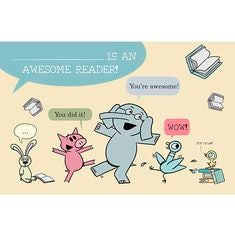 Mo Willems Reading Certificate