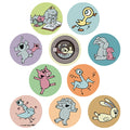 Mo Willems Sticker Sheets (Set of 20 Stickers)