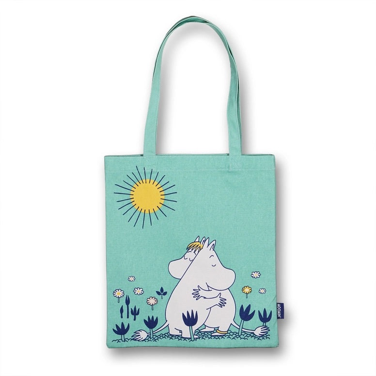 Tote-Moomin Hug (Teal)