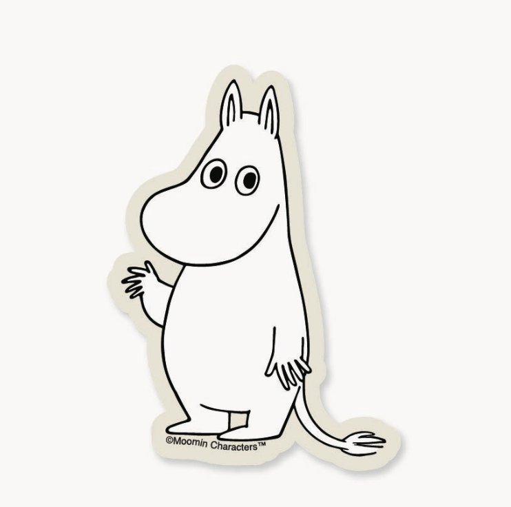 Sticker-Moomintroll Wave