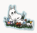 Sticker-Moomintroll Floral Field