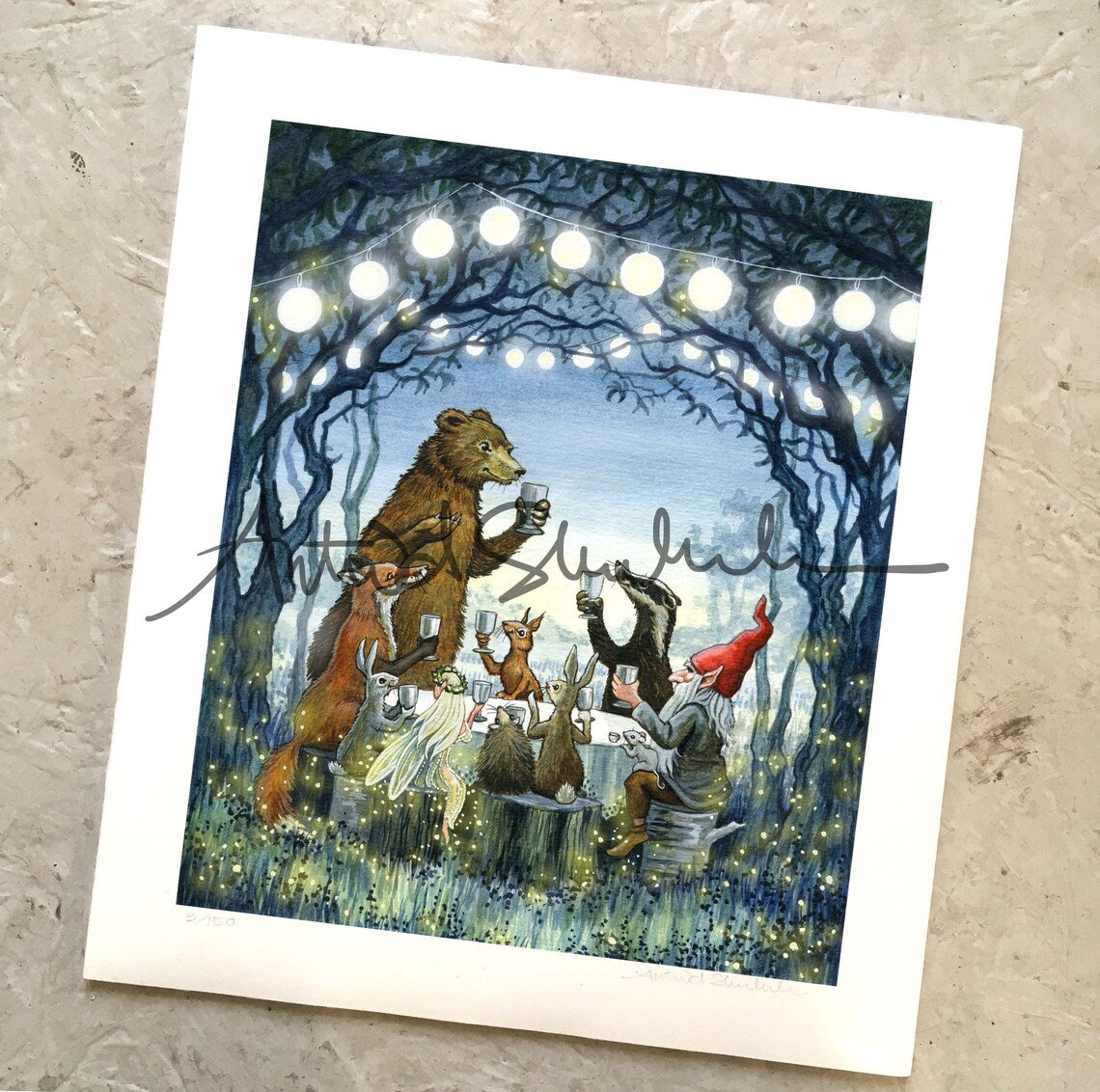 Print-Sheckels Moonlight Feast