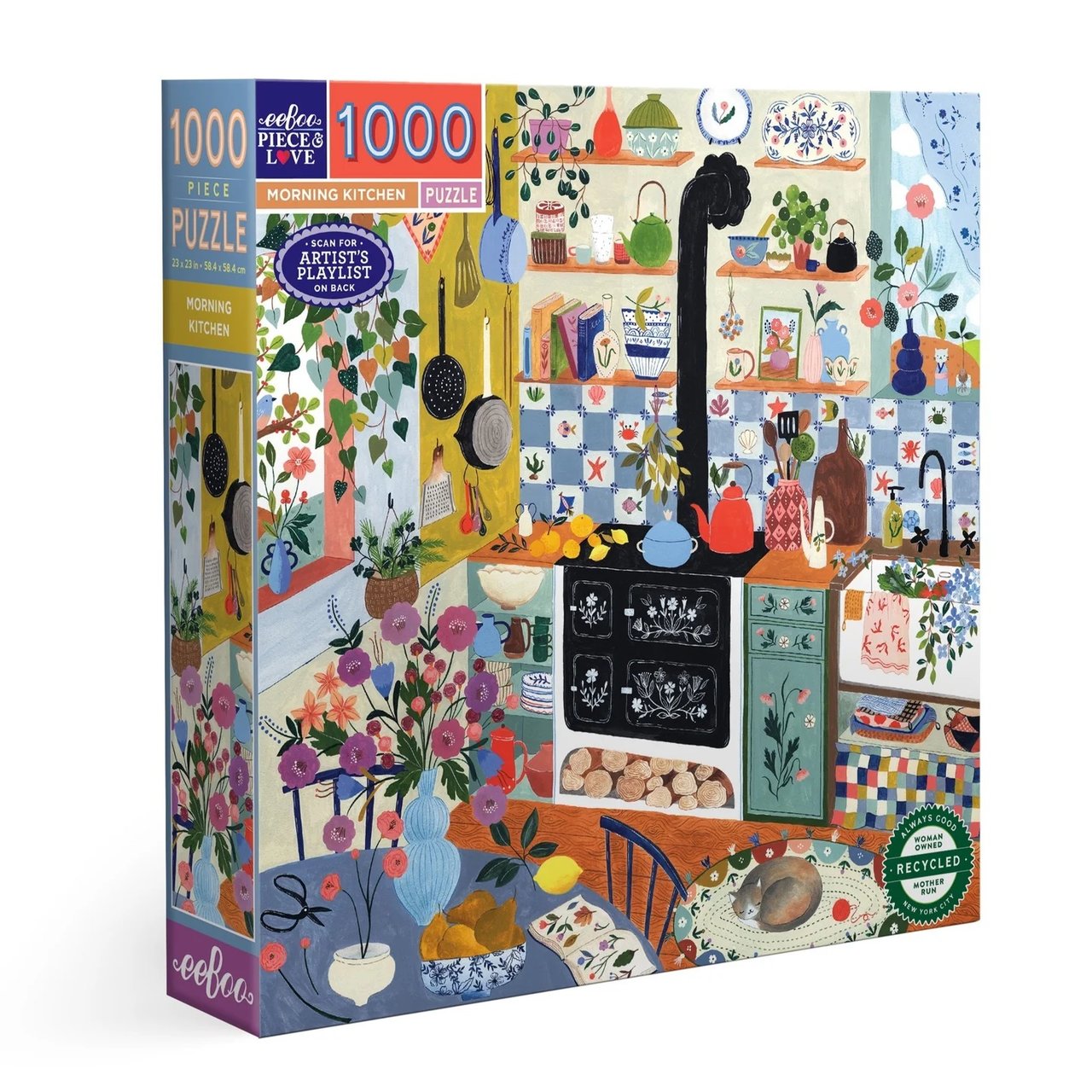Puzzle-Morning Kitchen 1000 pc