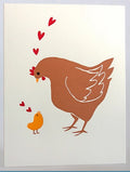 Card-Mother Hen