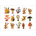 Print-Forsythe Mushrooms