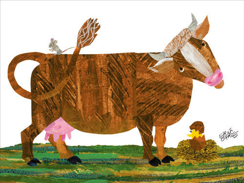Eric Carle's Cow Canvas Art