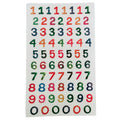 Eric Carle Numbers Sticker Sheet
