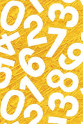 Fabric-Numbers/Yellow