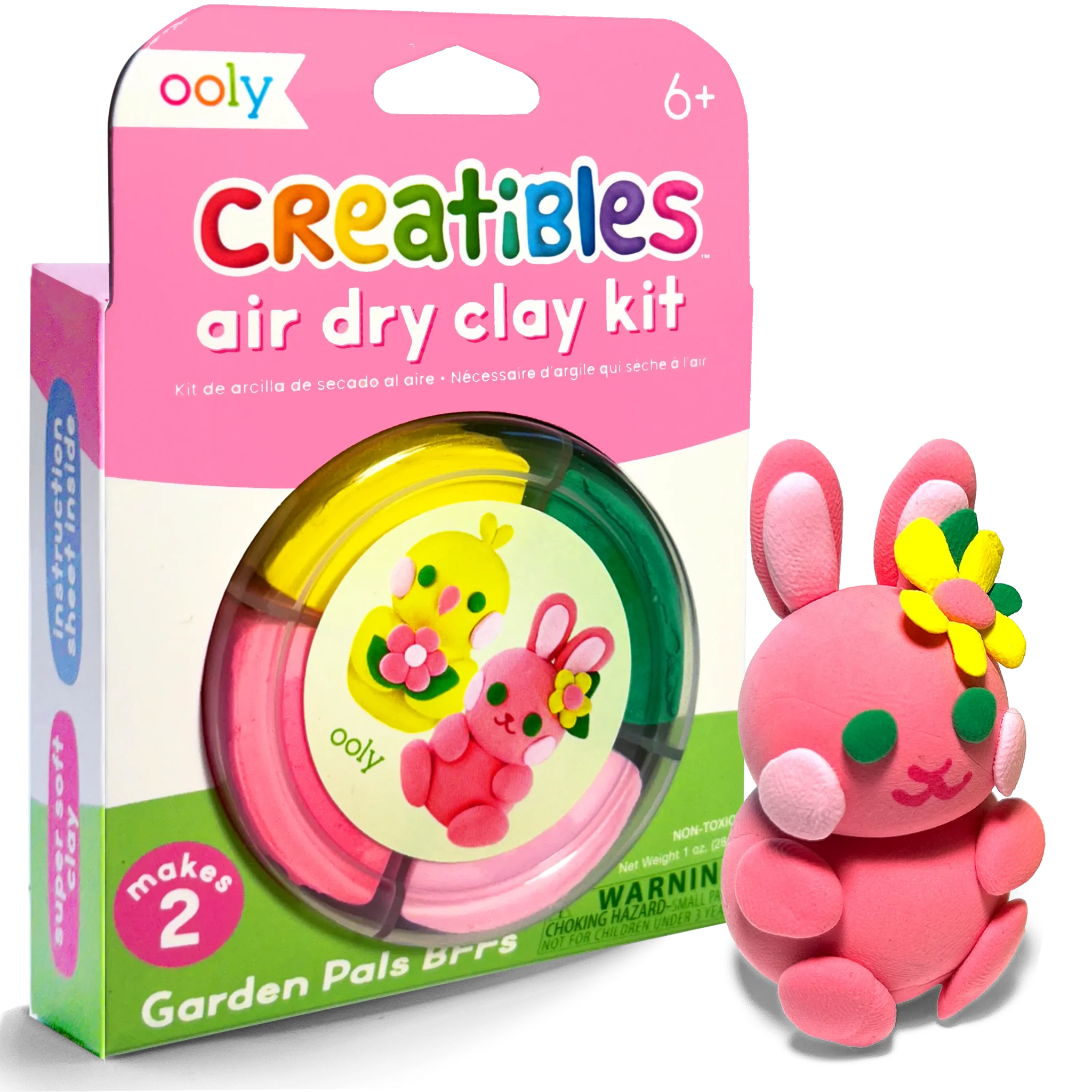 Creatibles Air Dry Clay BFFs Garden Pals