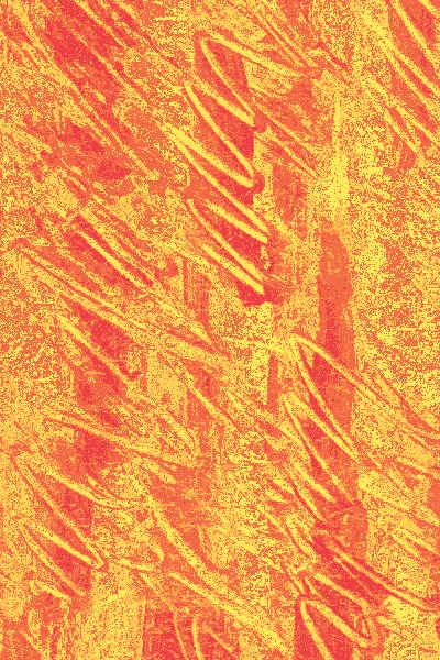 Fabric-Orange Brushstroke