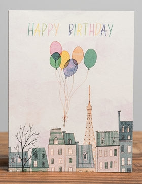 Card-Paris Balloons