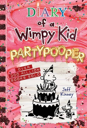 Diary Wimpy Kid #20 Partypooper-Autographed