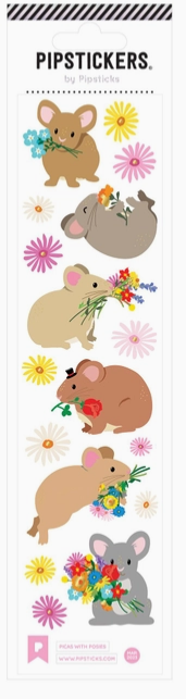 Sticker-Picas with Posies
