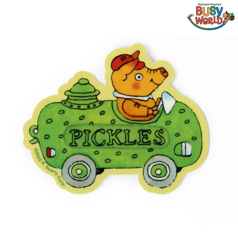 Sticker-Pickle Car