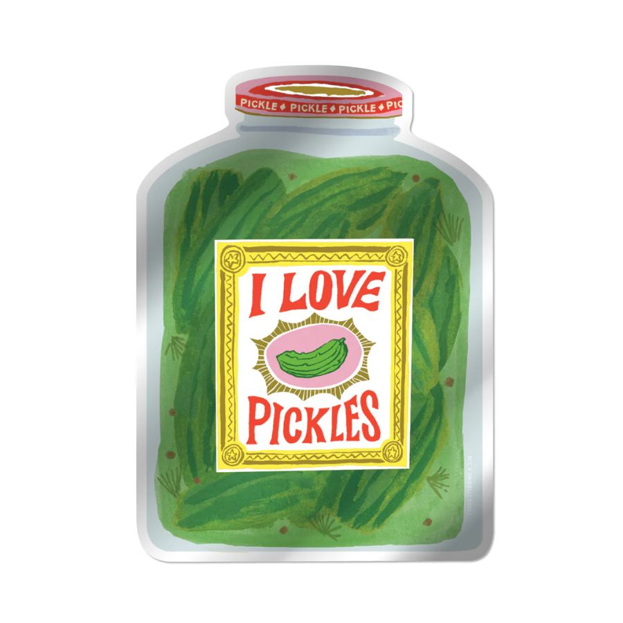 I Love Pickles Sticker