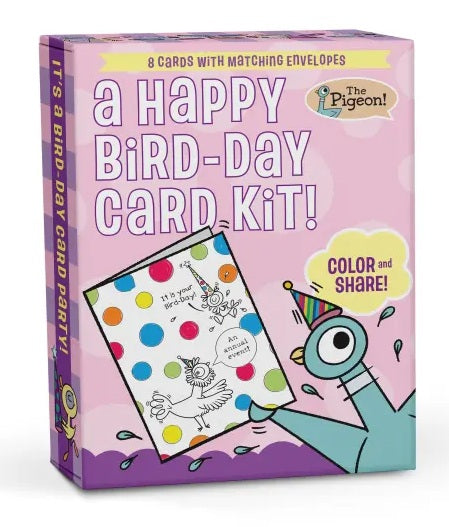 Happy Bird-Day Card Kit