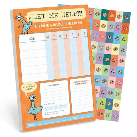 Let Me Help! Pigeon Can-Do Chart