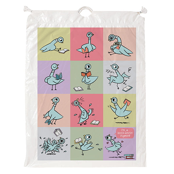 Pigeon Drawstring Bag