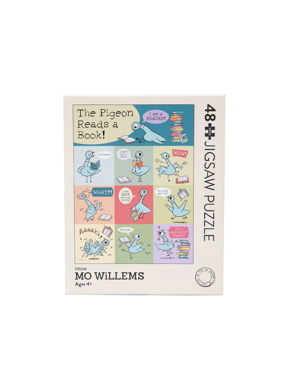 Pigeon Reads a Book 48 Piece Puzzle