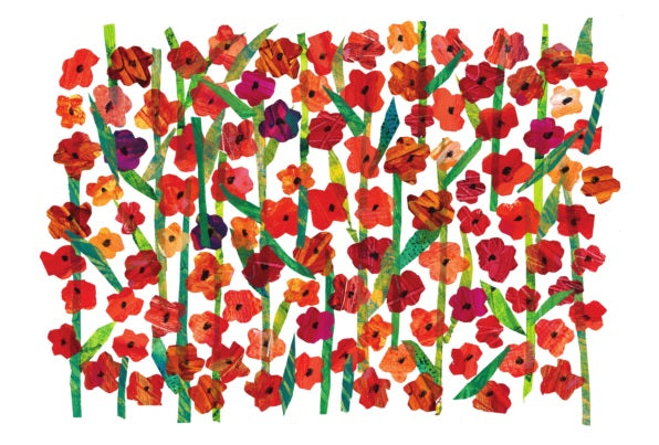 Postcard-Flower Field Friends