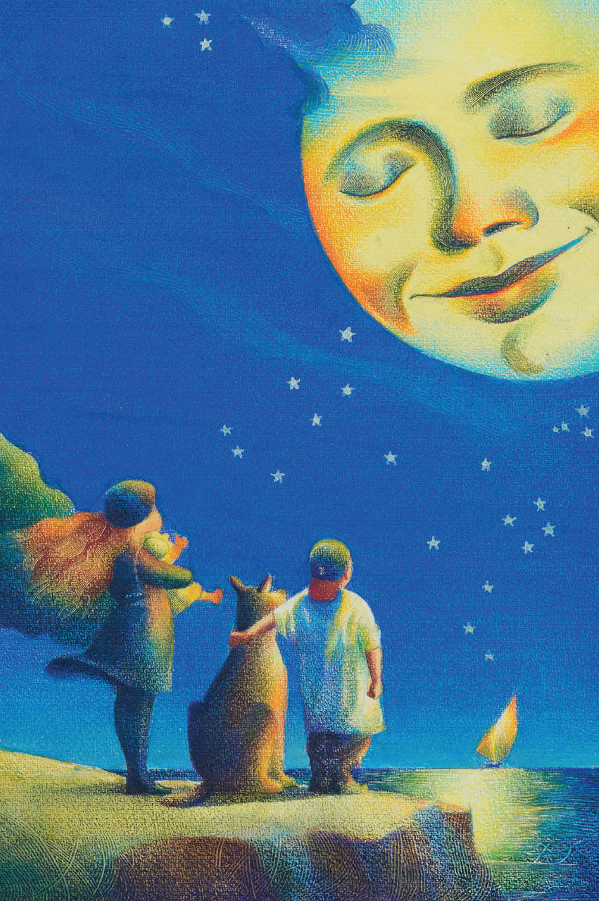 Postcard-Colon Rise the Moon