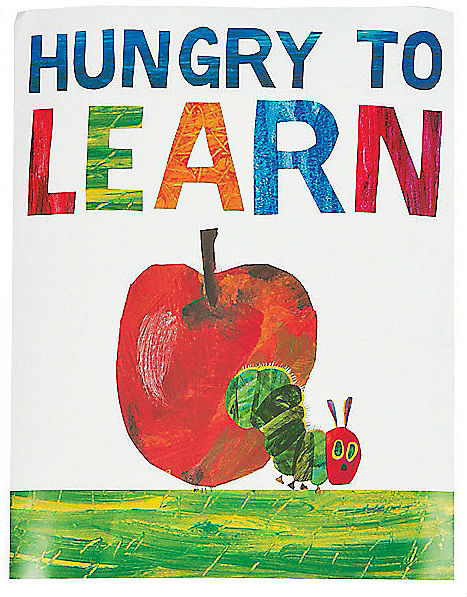 Poster-Eric Carle VHC Hungry To Learn