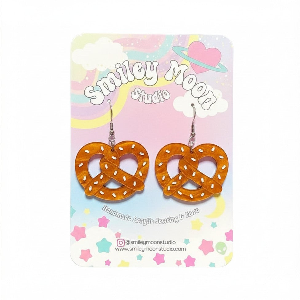 Pretzel Earrings