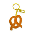 Pretzel Enamel Keychain