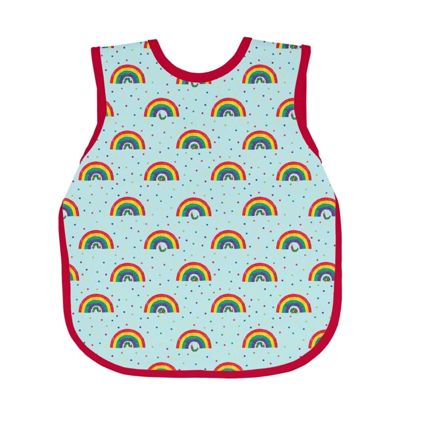 Bib Apron-Rainbow Caterpillar