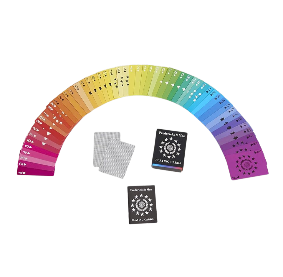 Fredericks & Mae Rainbow Playing Cards