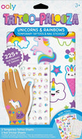 Tattoo-Palooza Tattoos & Nail Stickers Unicorns & Rainbows