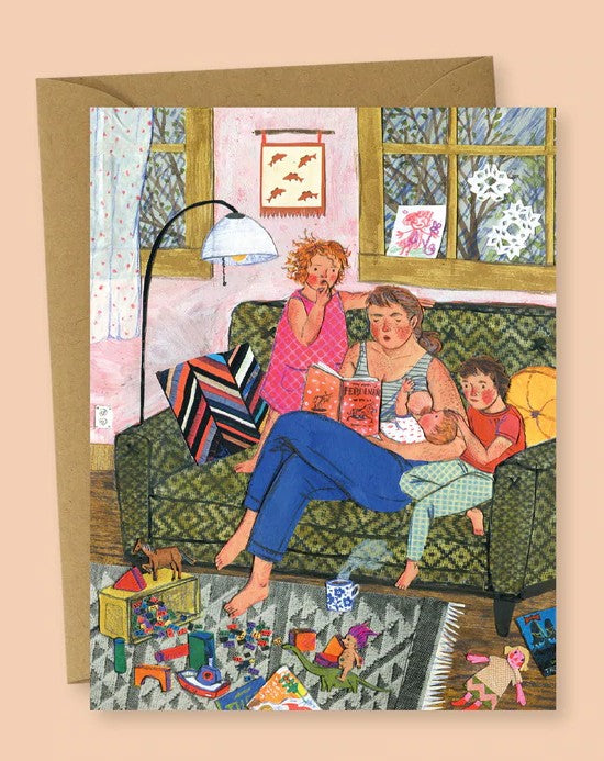 Card-Rainy Day Reading