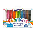 Rainy Dayz Window Gel Crayons NEW