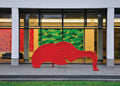 Postcard-Mo Willems Red Elephant