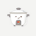 Sticker-Rice Cooker