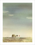 Jon Klassen Print - Rock from the Sky (Favorite Spot)
