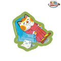 Sticker-Sally Cat Lounging