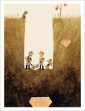 Jon Klassen Print - Sam & Dave Dig a Hole