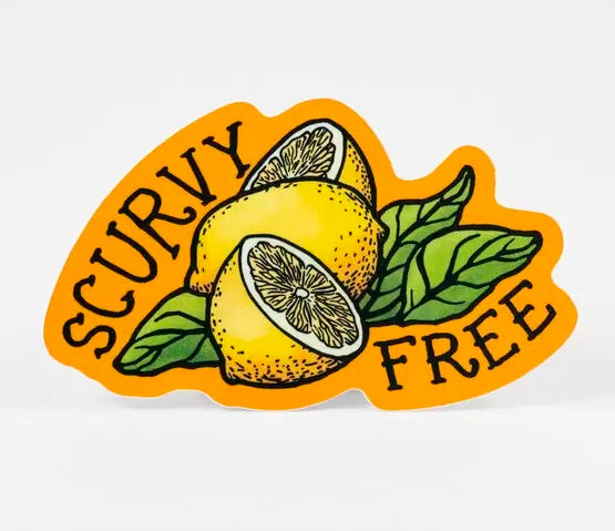Sticker-Scurvy Free