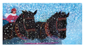 Snow Horses Notecard