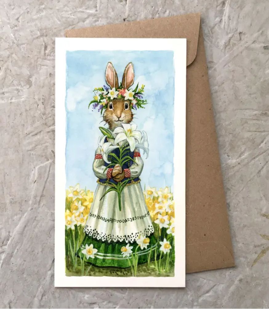Astrid Sheckels Card - Sofia Rabbit