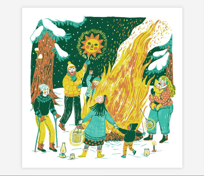 Print-Solstice Fire
