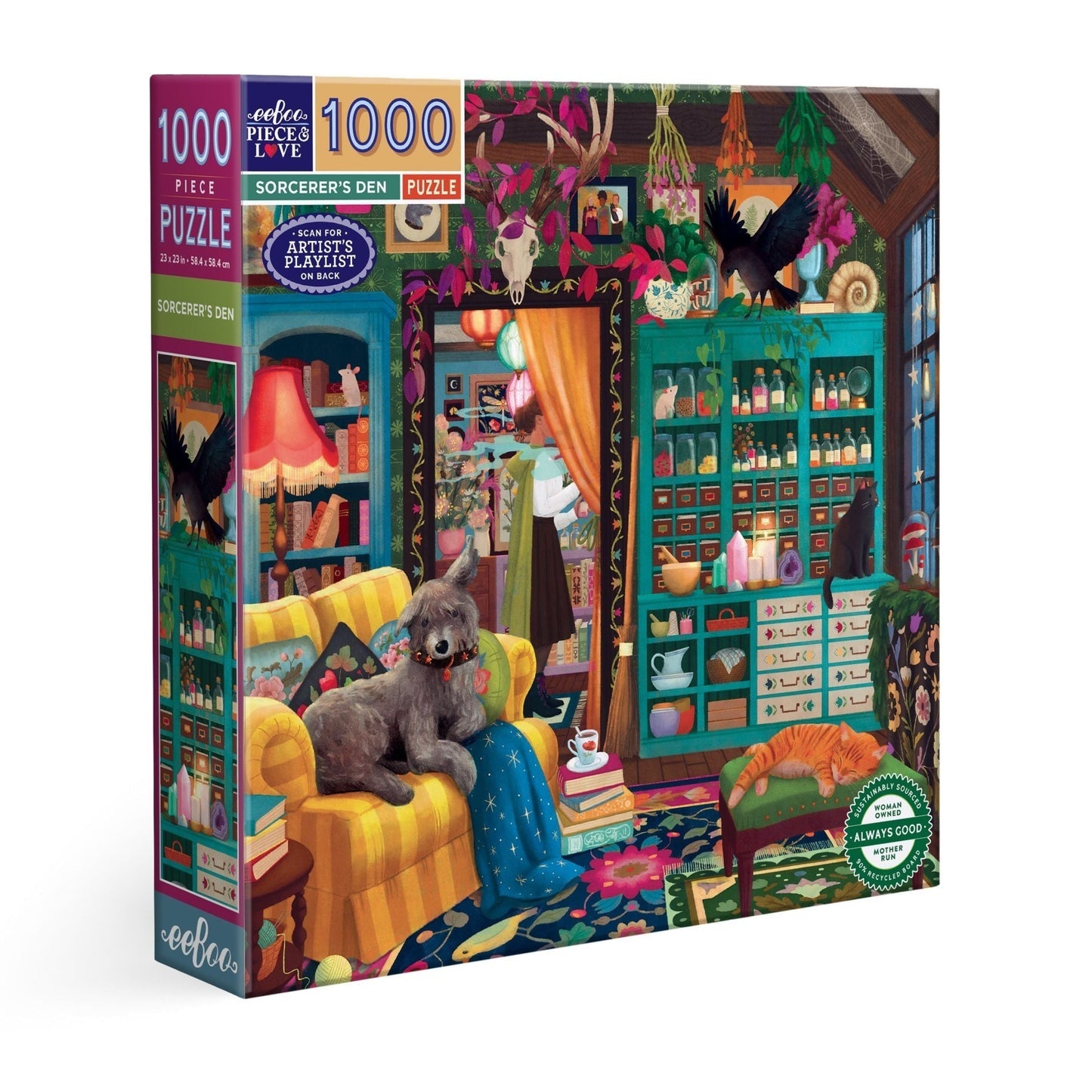 Sorcerer's Den 1000 piece Puzzle