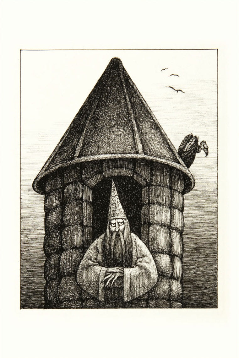 Postcard-Lobel Wizard