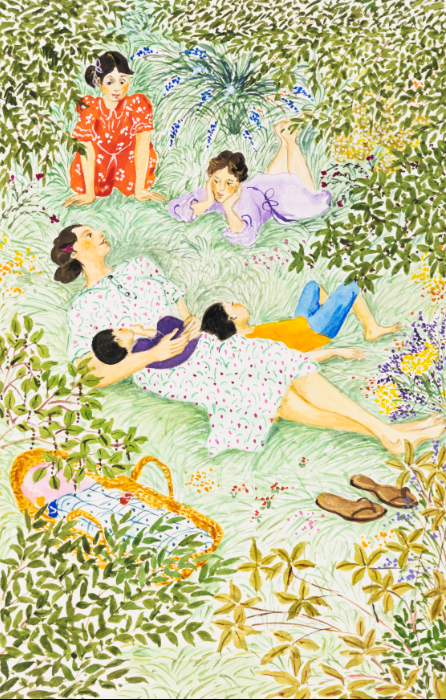Card-Nivola Star Child Garden