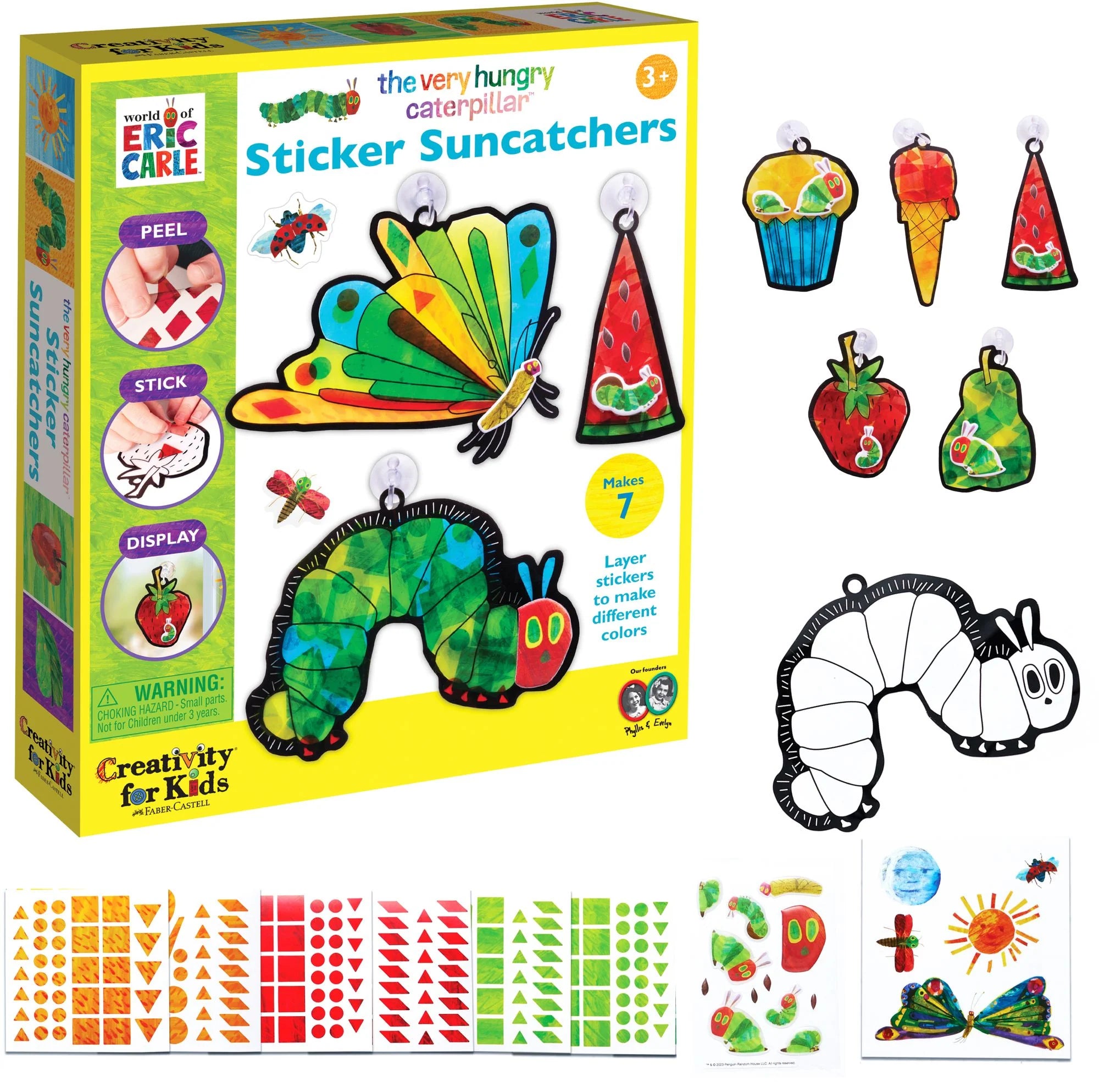Very Hungry Caterpillar Sticker Suncatcher