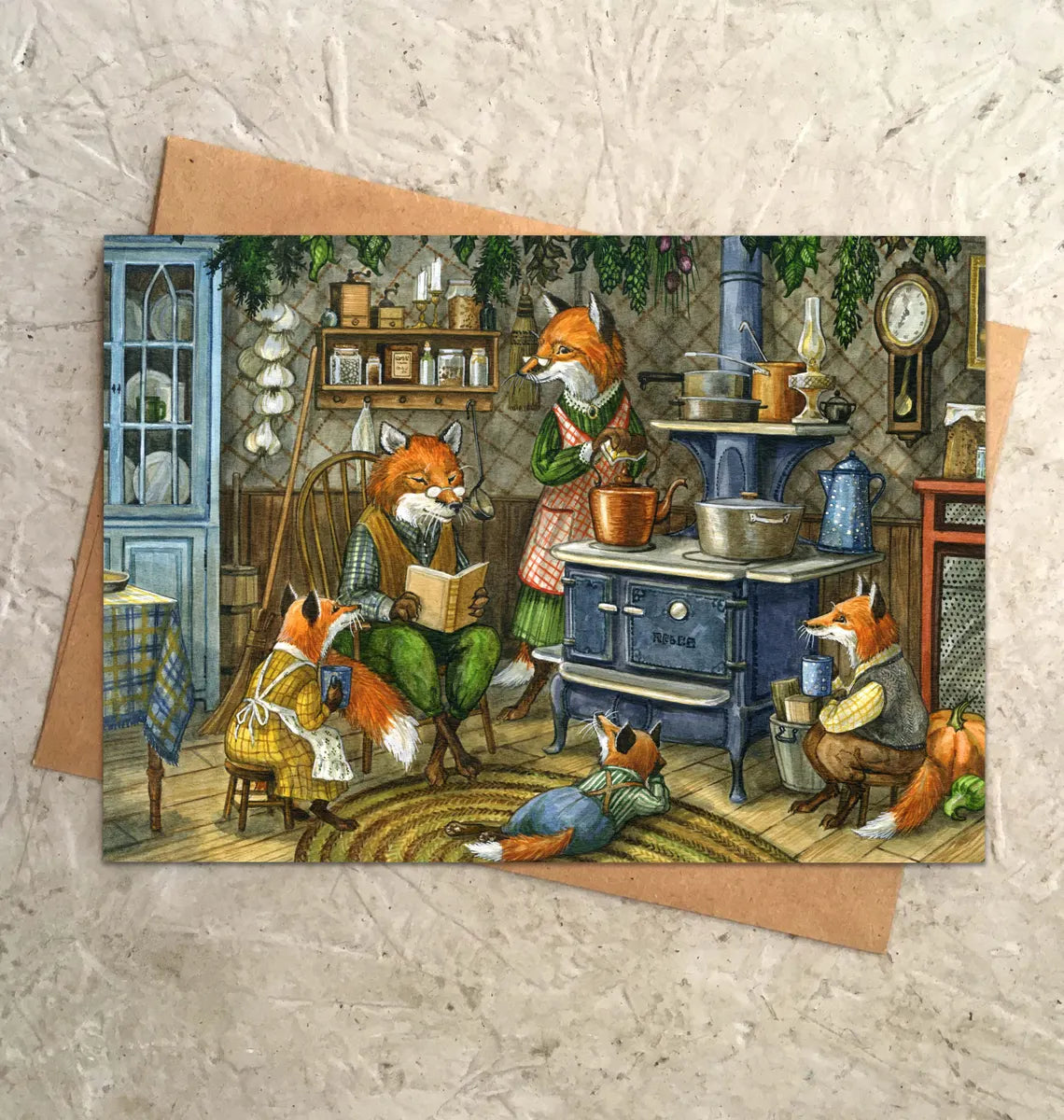 Astrid Sheckels Card - Stories by the Stove