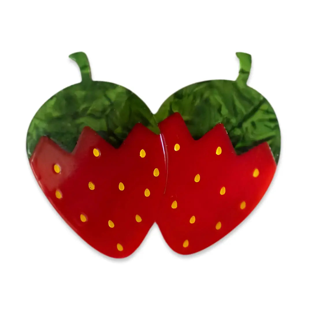 Strawberry Hair Barrette