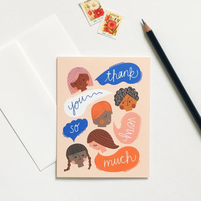 Card-Thank You Peeps